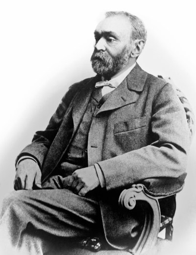 Portrait of Alfred Nobel, c.1893 by Unbekannt Unbekannt
